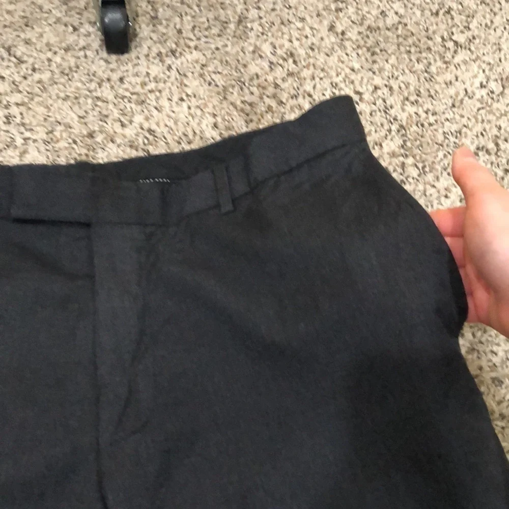 Boss Hugo Boss Pasolini Movie Pants Size 40L Charcoal Gray